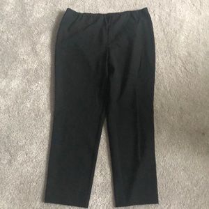 JJill Black pull on ponte pant